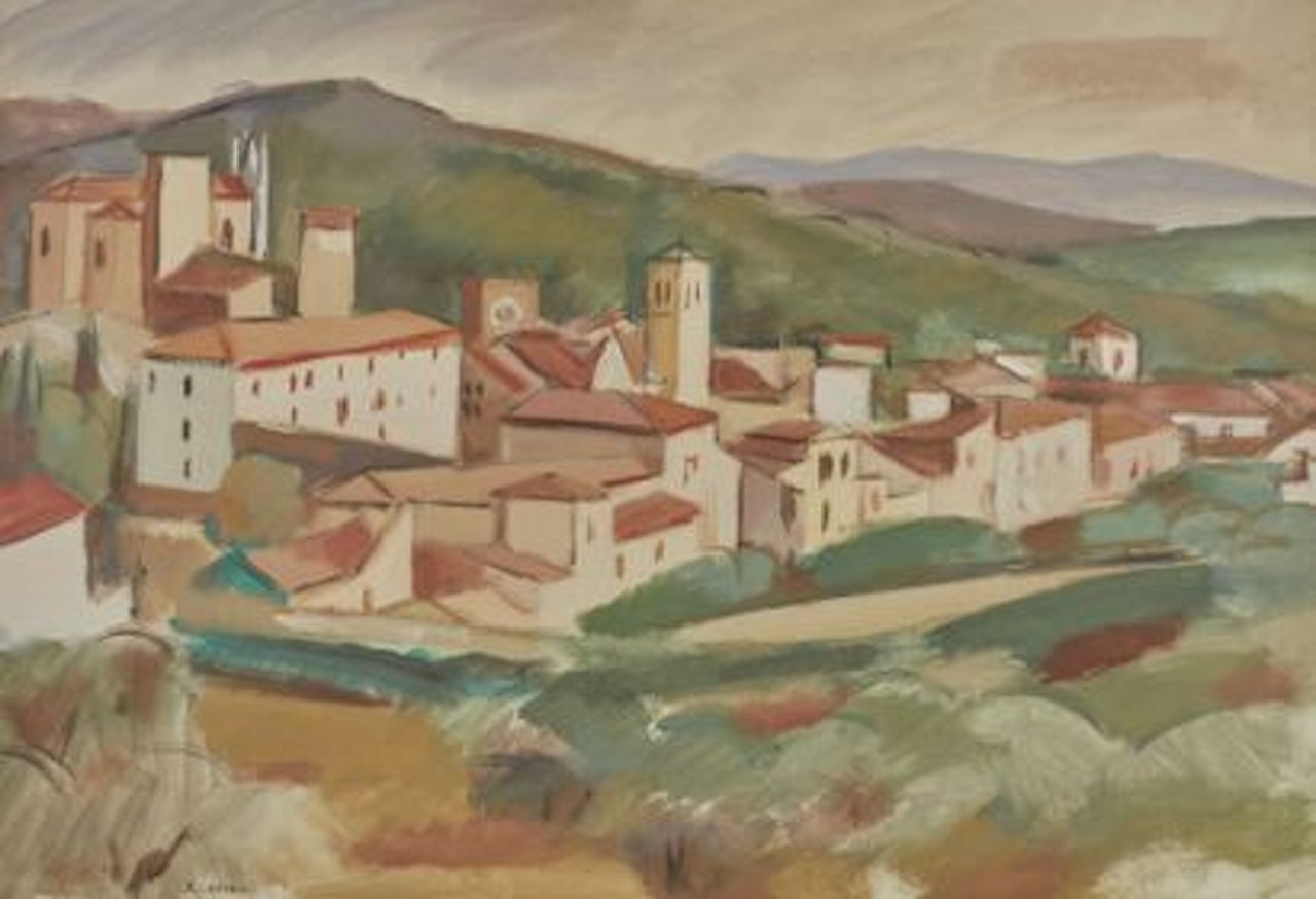 View of Aups by André Lhote