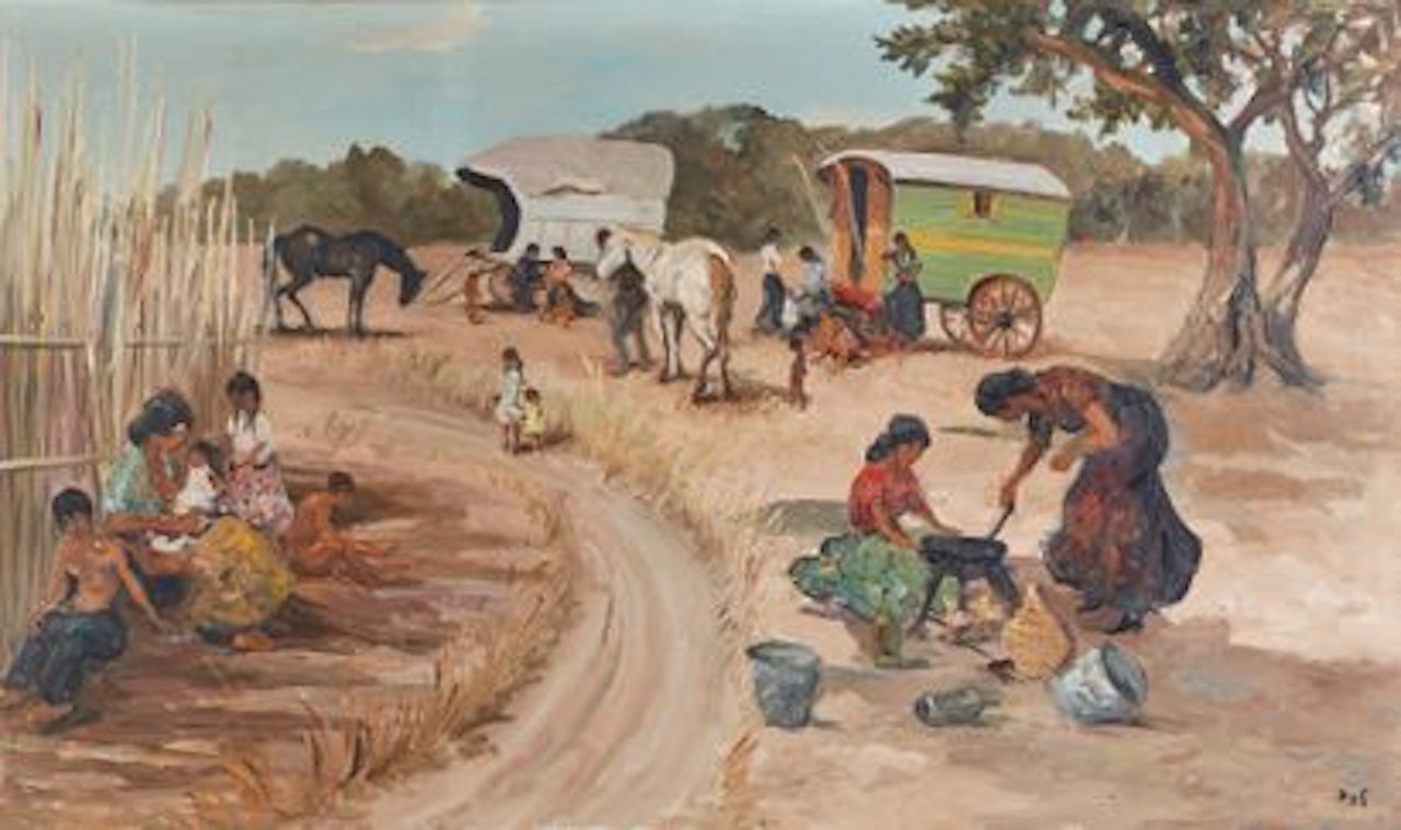 The Gypsy Stop by Marcel Dyf