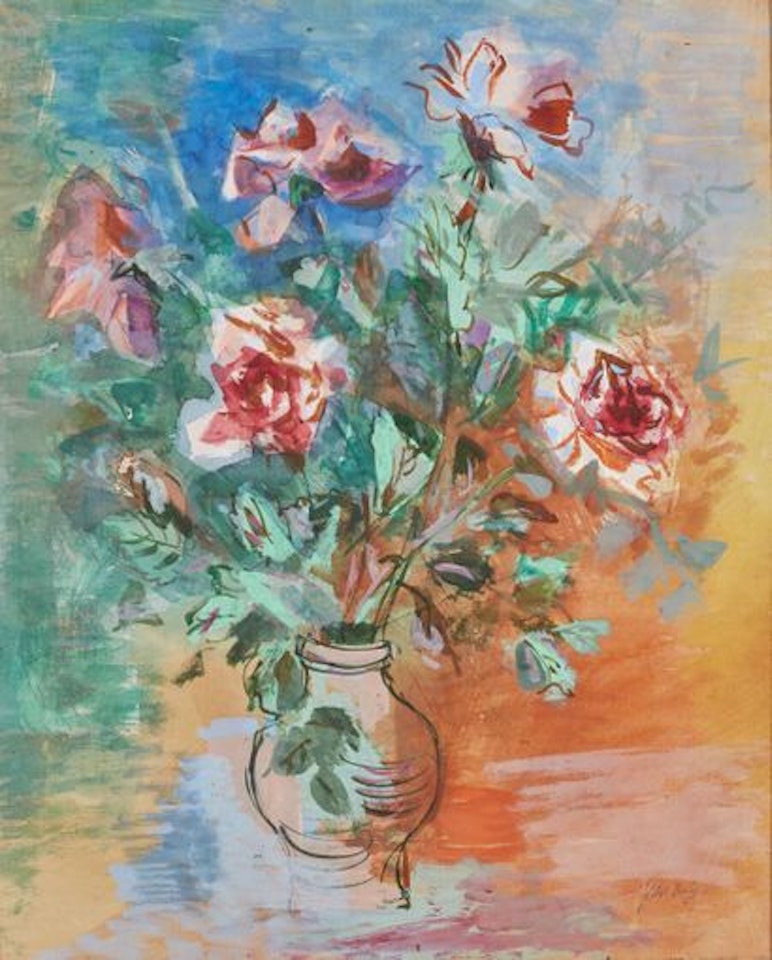 Bunch of flowers by Jean Dufy
