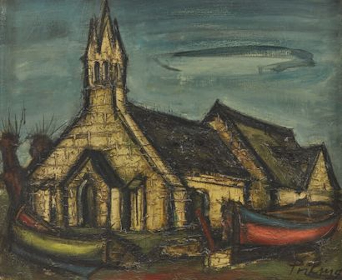 The chapel at Camaret by Franz Priking