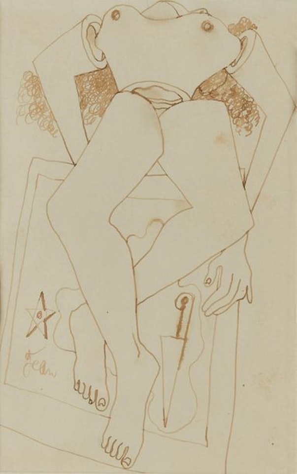 Opium - the pangs of detoxification by Jean Cocteau