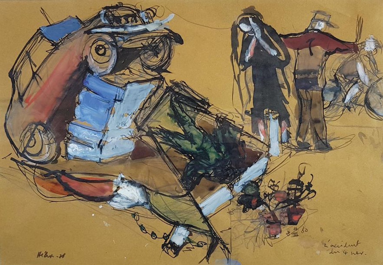 "The accident of March 4" by Jean Hélion