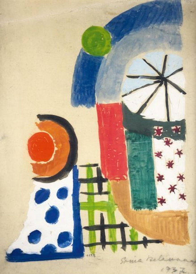 Project for “Distant Journeys” by Sonia Delaunay