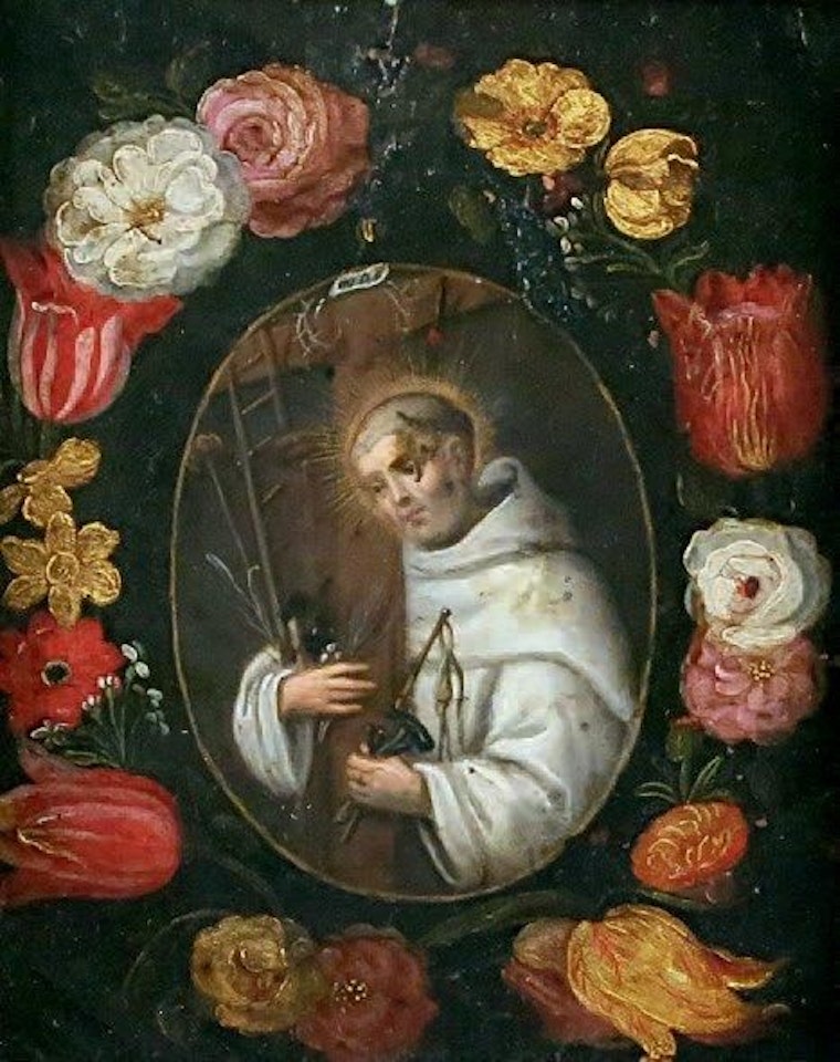 Saint bernard by Flemish School