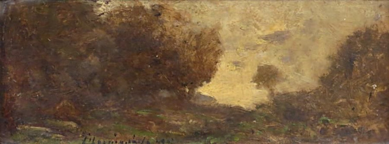 Paysage by Henri Harpignies