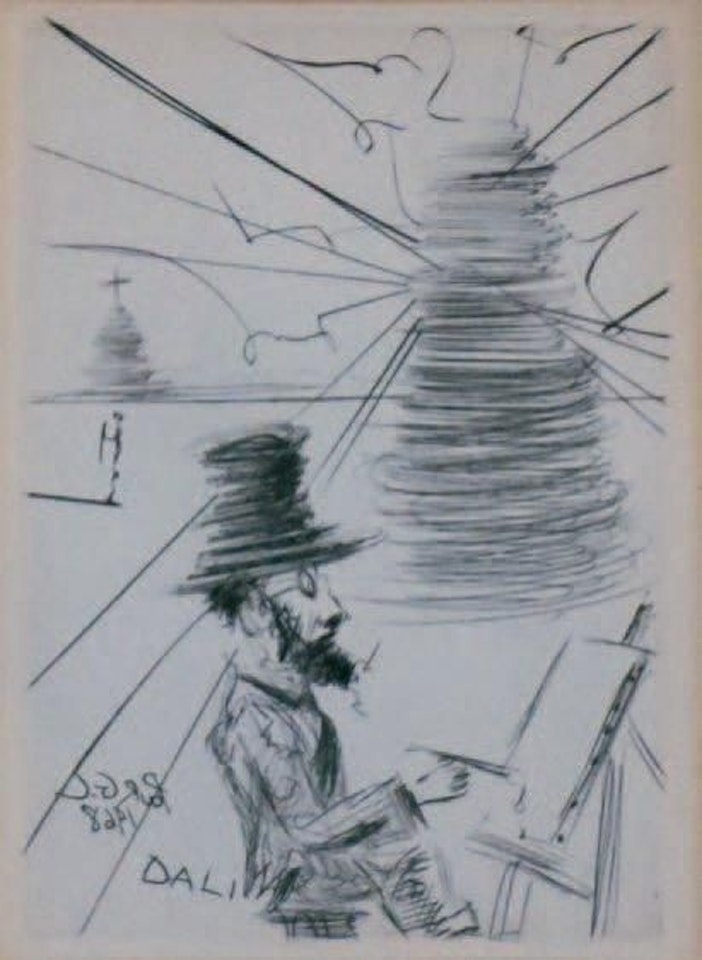 Lautrec by Salvador Dali