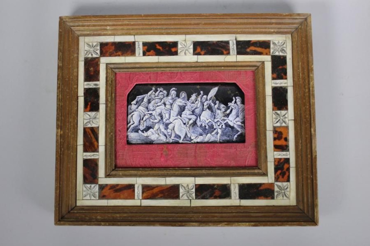 Battle scene. by Flemish School