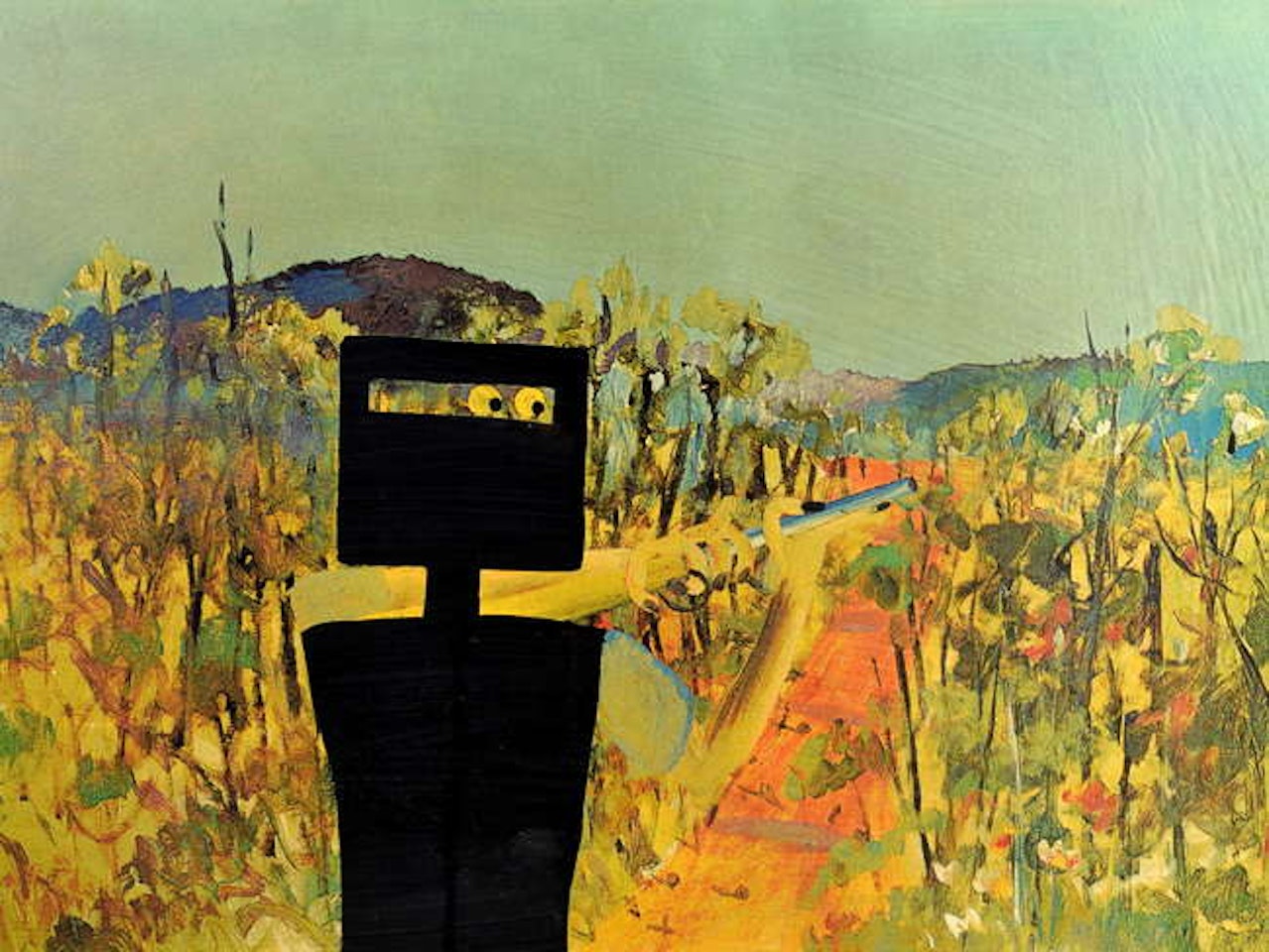 "First Class Marksman", from the Ned Kelly series by Sidney Nolan