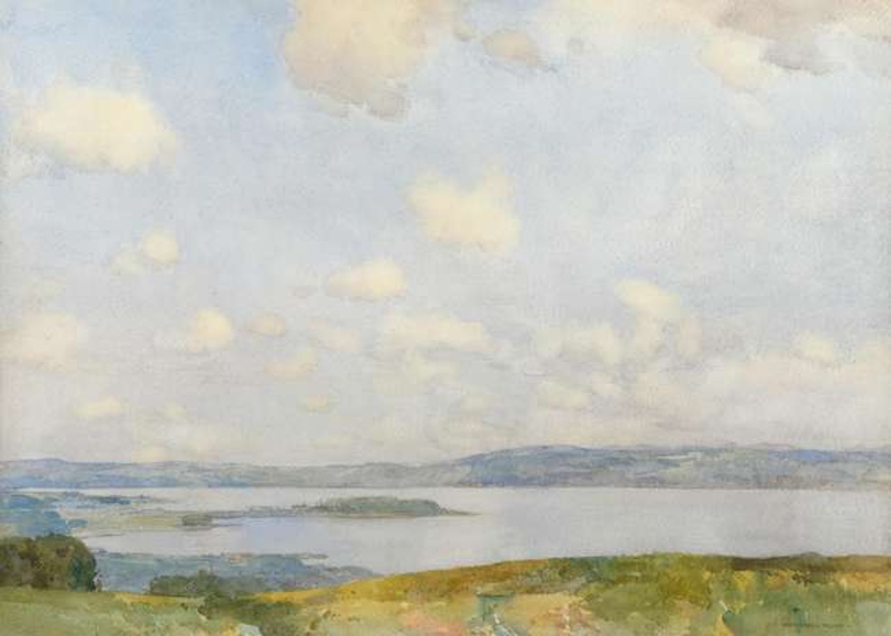 "Ardmore from above Helensburgh" by William Russell Flint