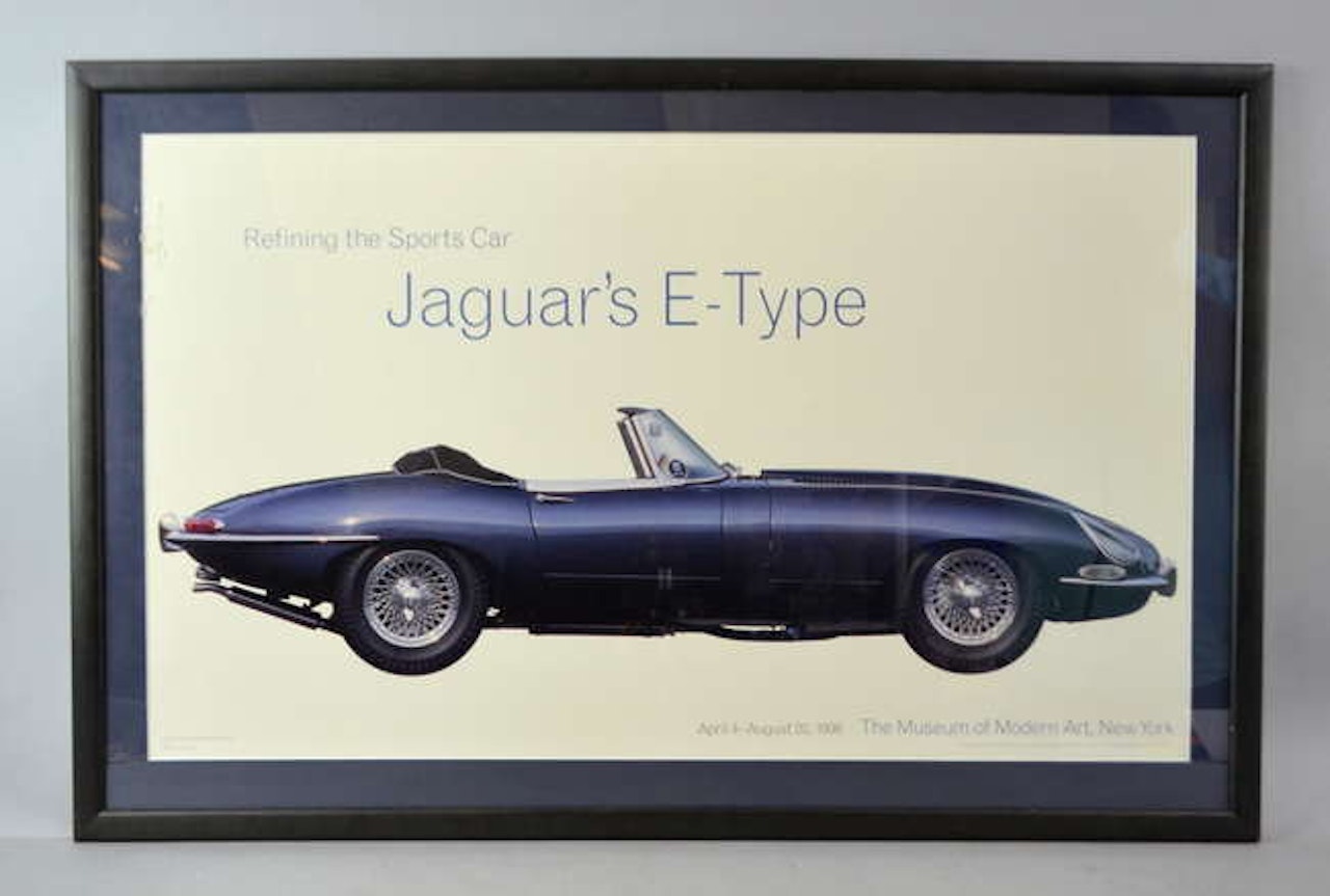 Jaguar E Type by Various Artists