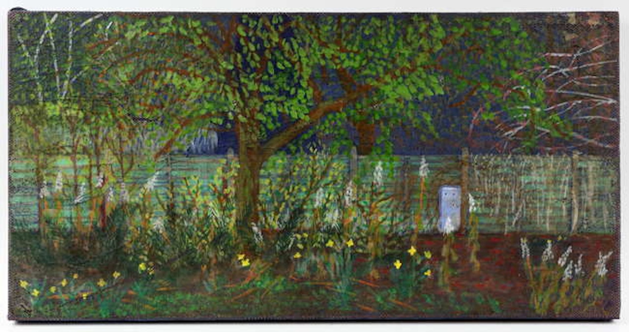 garden view by English School
