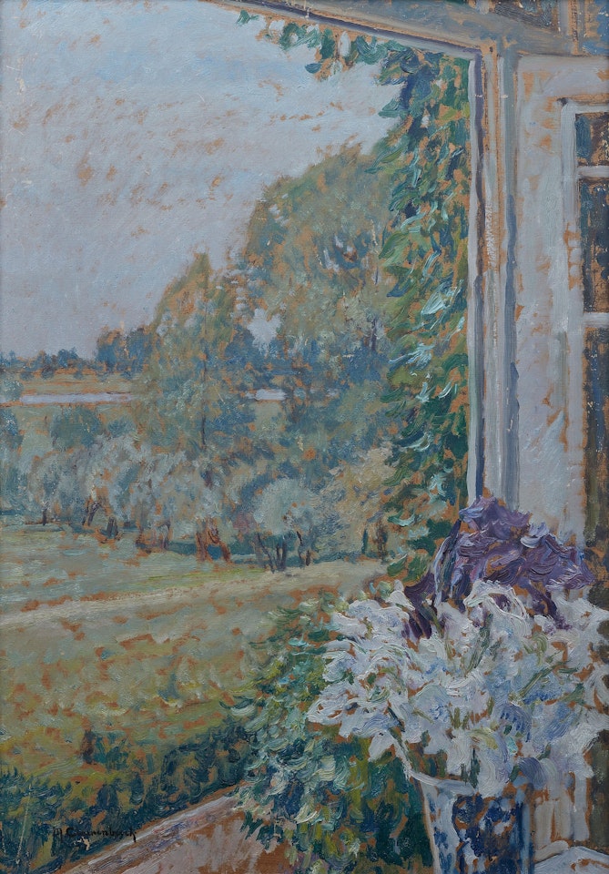 View from the Window, Max Clarenbach House by Max Clarenbach