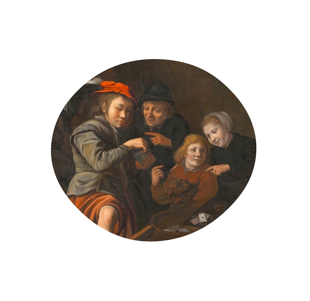 The Card Players by Jan Miense Molenaer