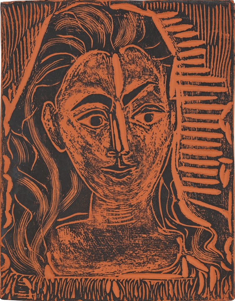 Petit buste de femme (Alain Ramié 523) by Pablo Picasso