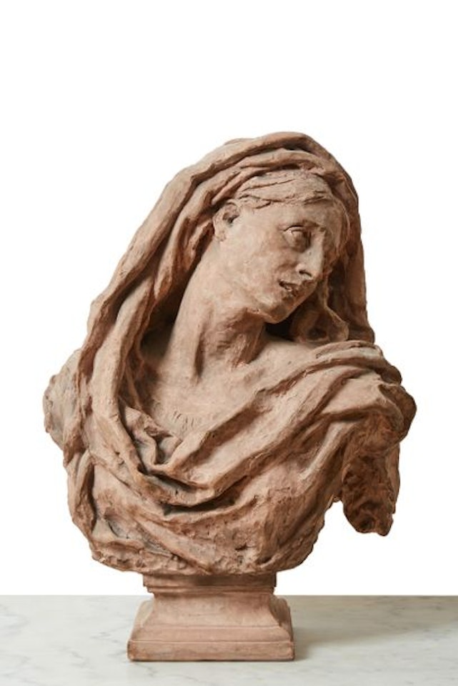 Mater dolorosa, sketch by Jean-Baptiste Carpeaux