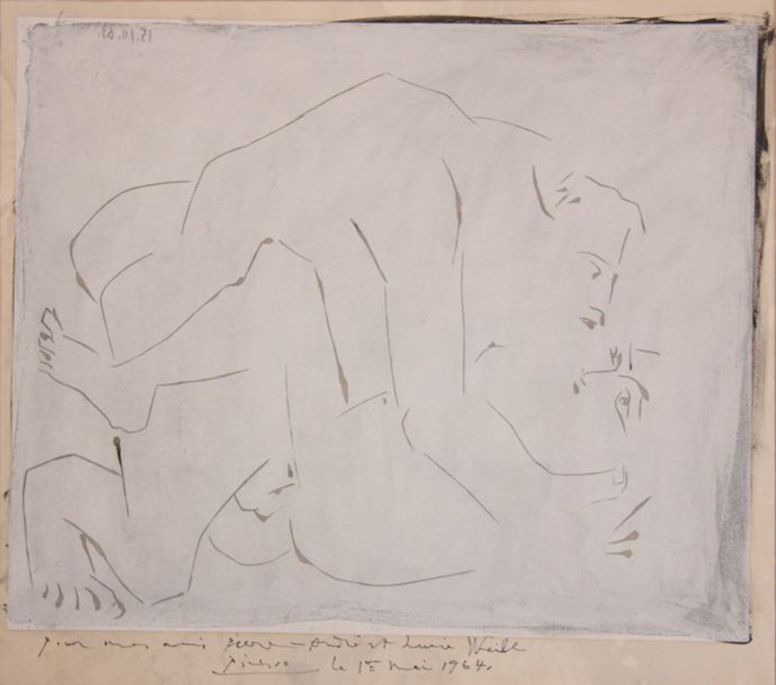 Etreinte II. 15-10-63 by Pablo Picasso