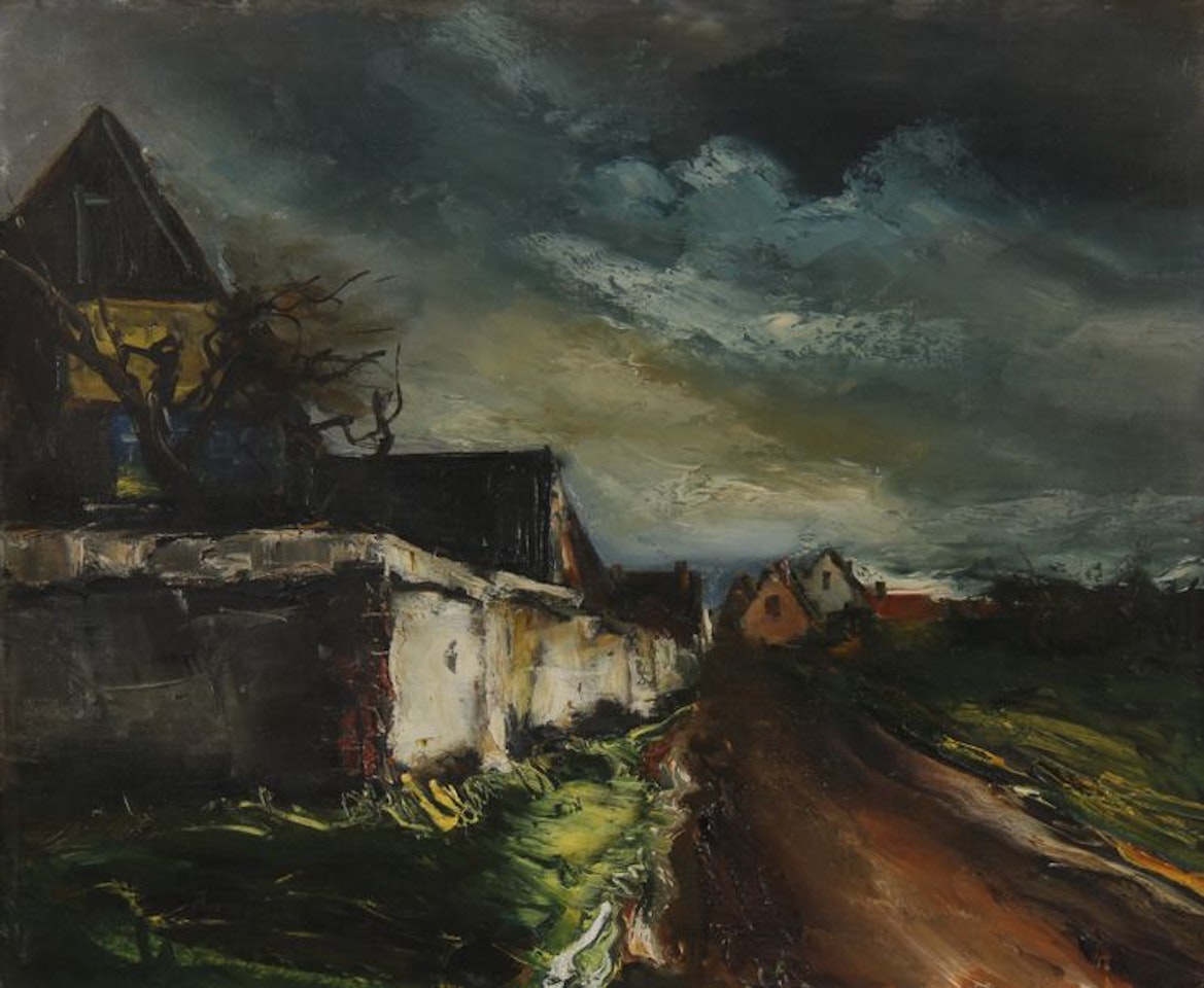 The village by Maurice de Vlaminck