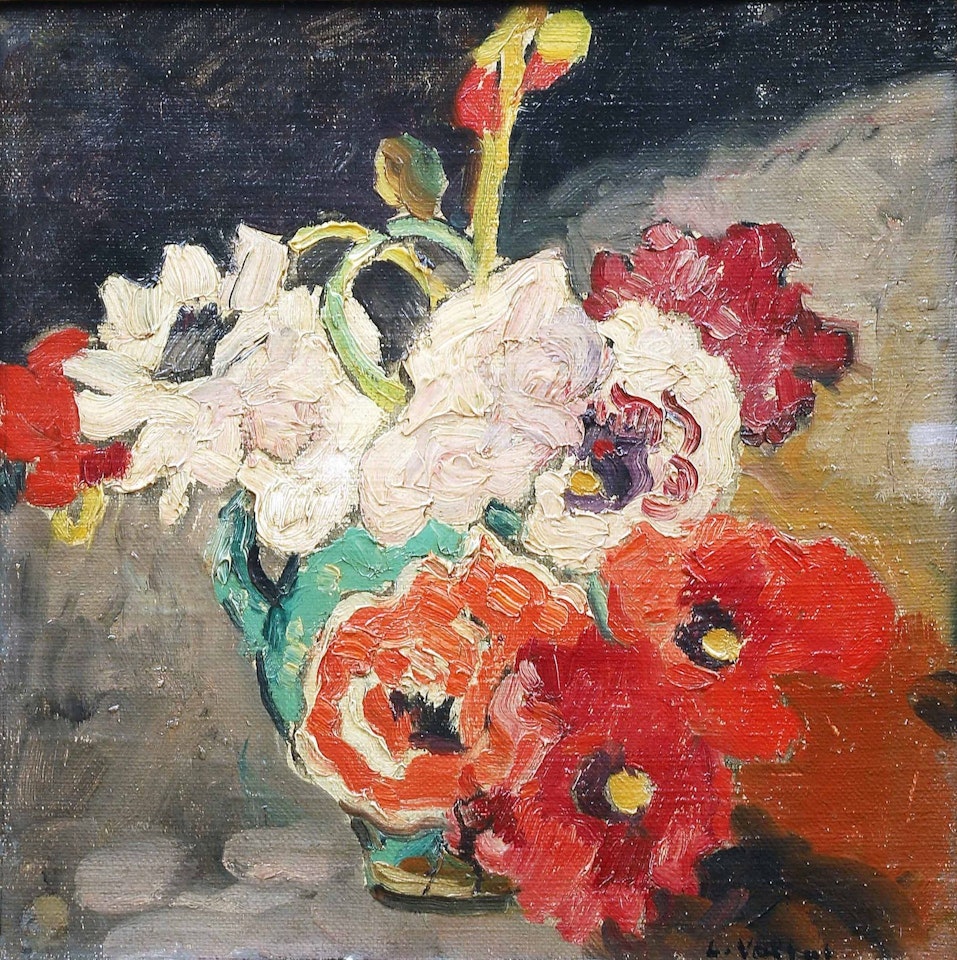 Vase of flowers by Louis Valtat