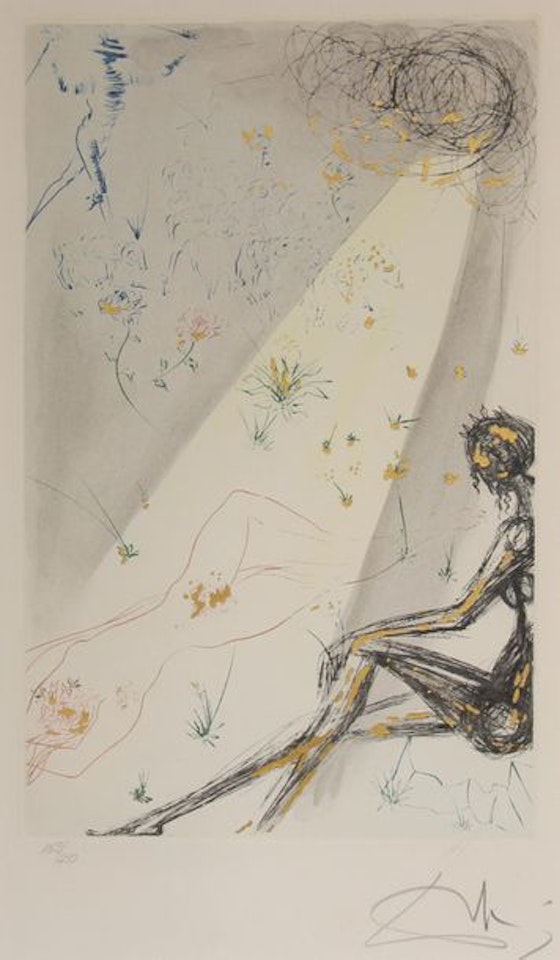 The Shepherd; From the series Song of Songs by Salvador Dali