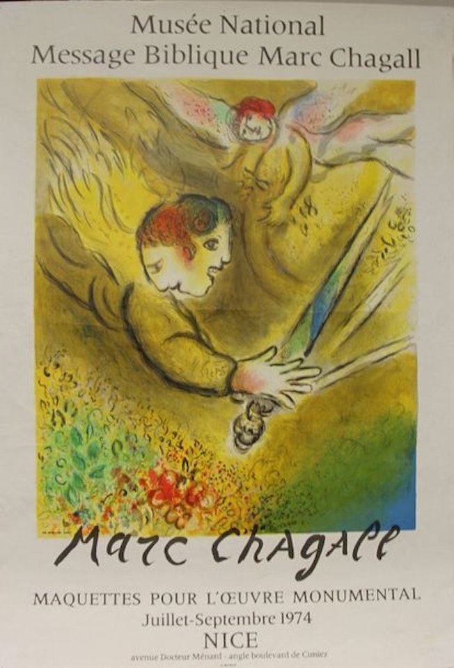 The Angel of Judgment by Marc Chagall
