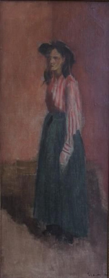 The Striped Bodice: Standing Woman by Walter Richard Sickert