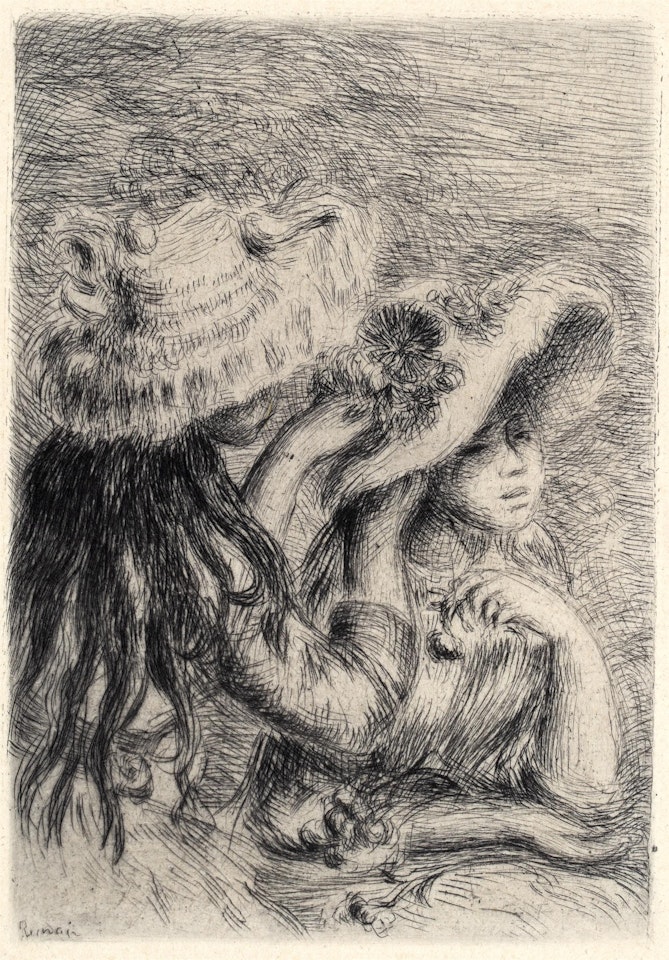 "Le Chapeau épinglé" by Pierre-Auguste Renoir