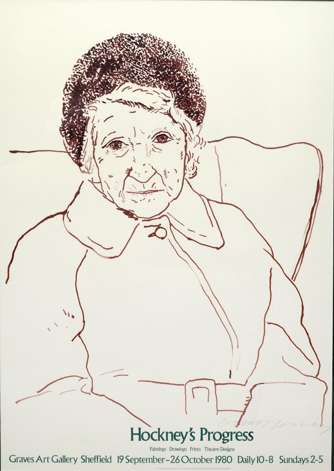 "Hockney"s Progress", depicting Hockney"s mother by David Hockney