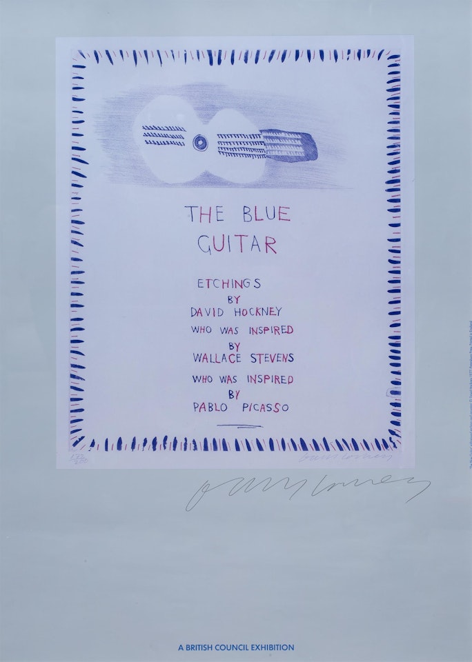 "The Blue Guitar, Etchings by David Hockney" by David Hockney