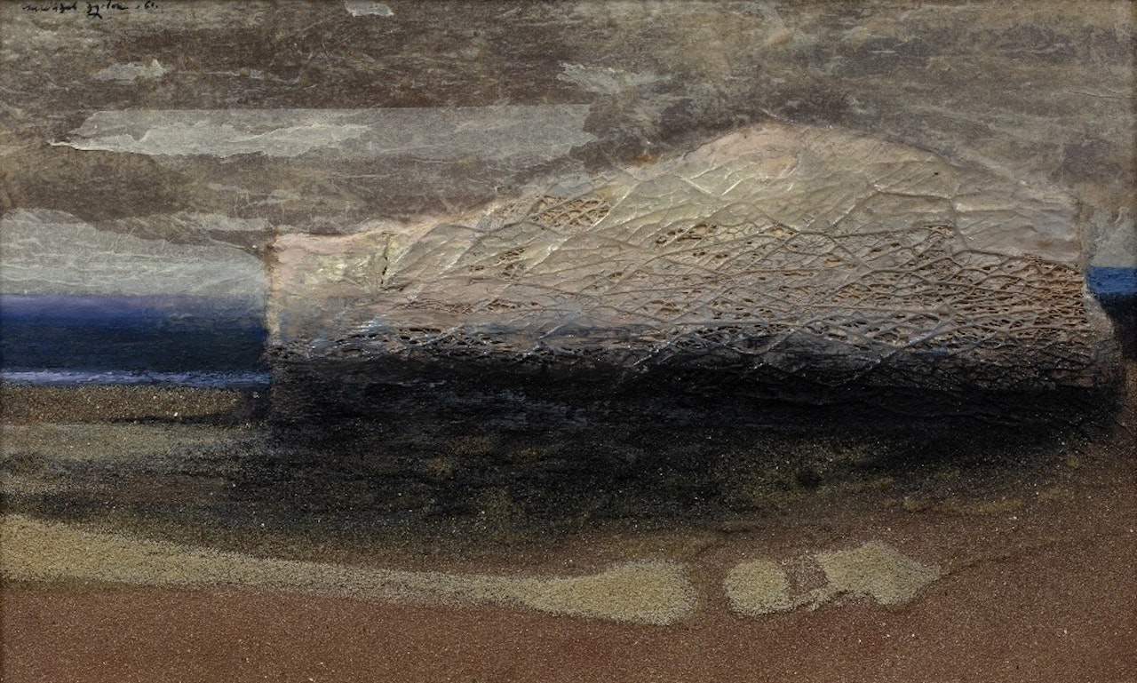 "Rock at Dusk" by Michael Ayrton