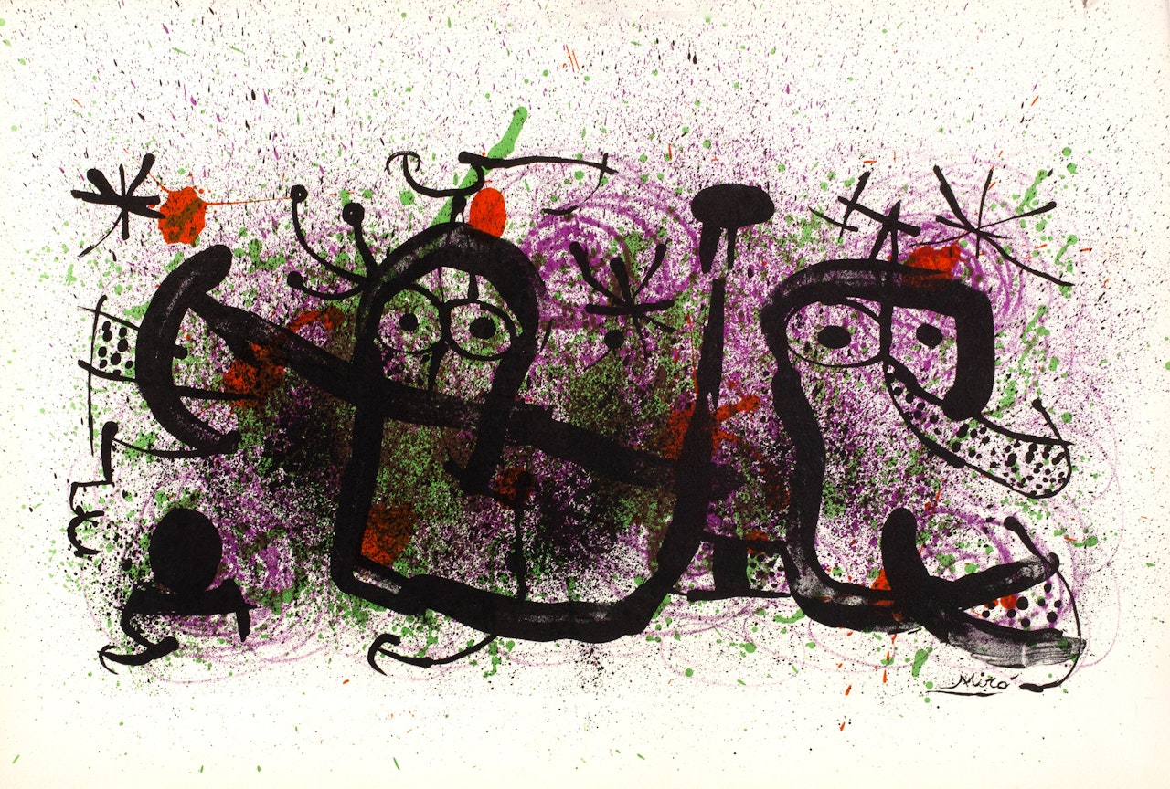 Ma de Proverbis by Joan Miró