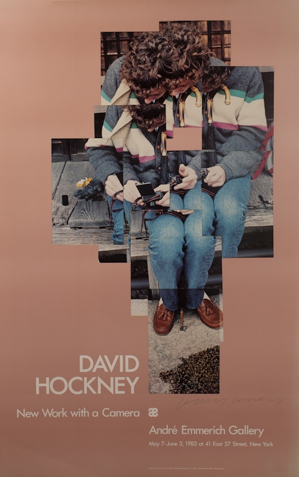 New Work with a Camera by David Hockney