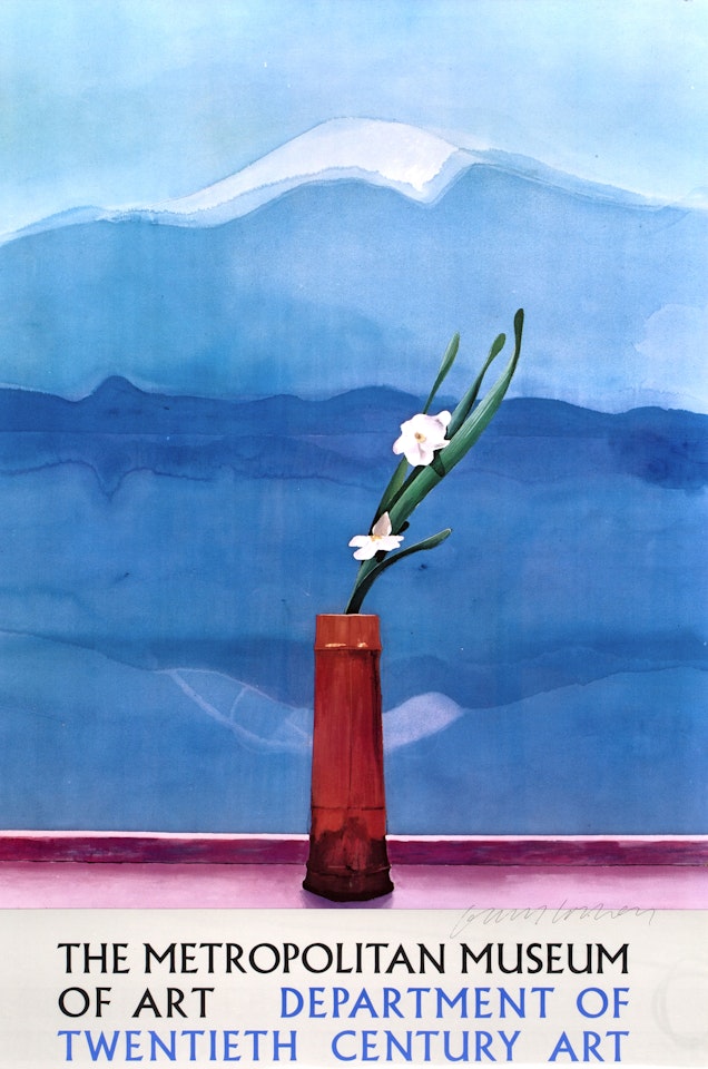 "The Metropolitan Museum of Art, Department of Twentieth Century Art" by David Hockney