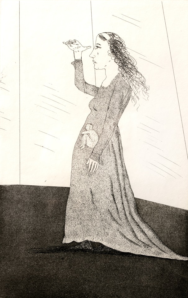"The Princess Searching" from Six Fairy Tales from The Brothers Grimm by David Hockney