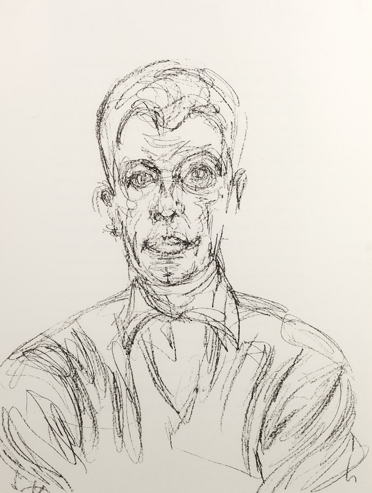 Head and Shoulders of a Man by Alberto Giacometti