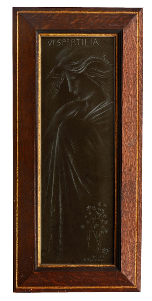 "Vespertilia" by Simeon Solomon