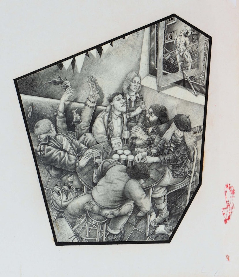 "The Drunkards" by English School