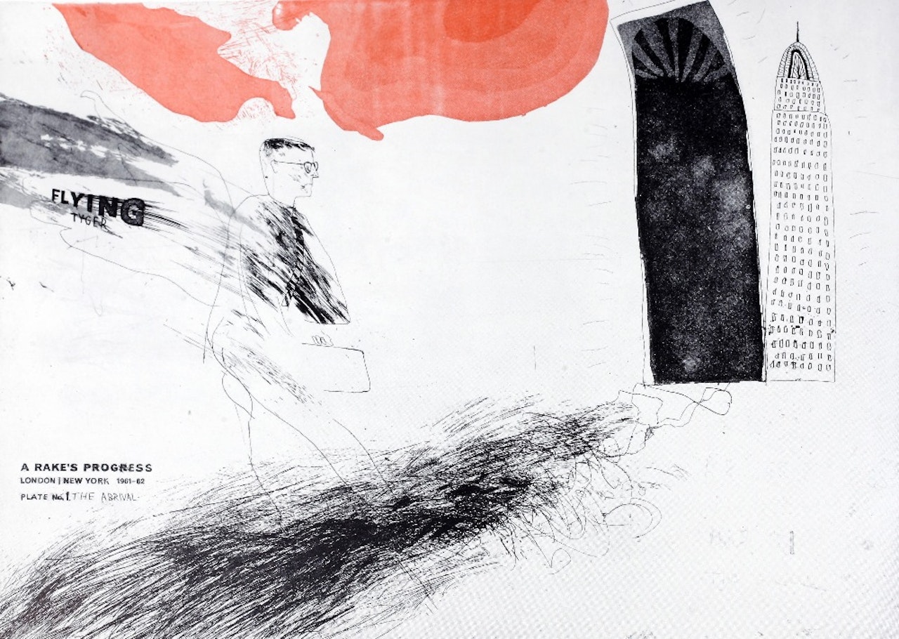 A Rake"s Progress: A Poem in Five Sections by David Hockney