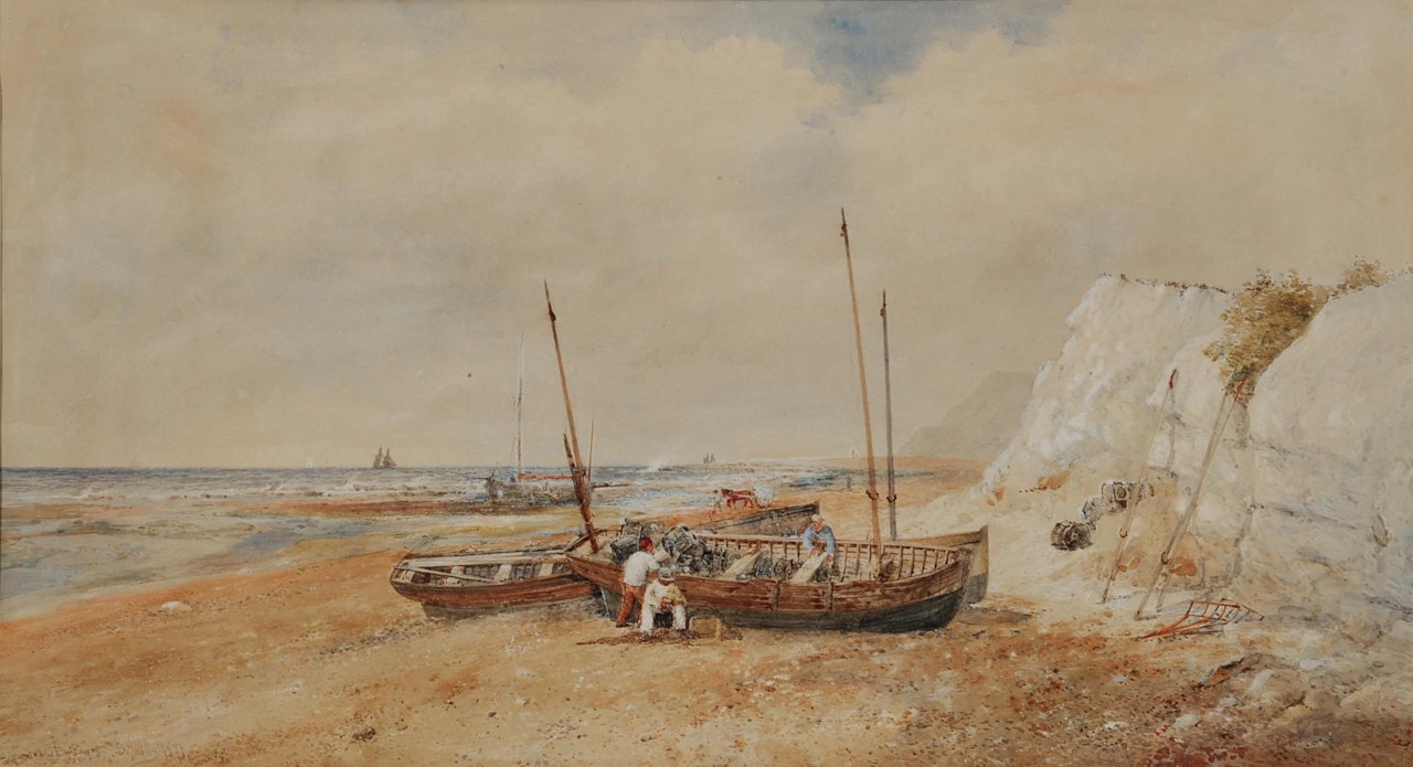 "Holywell near Eastbourne" by Thomas Bush Hardy