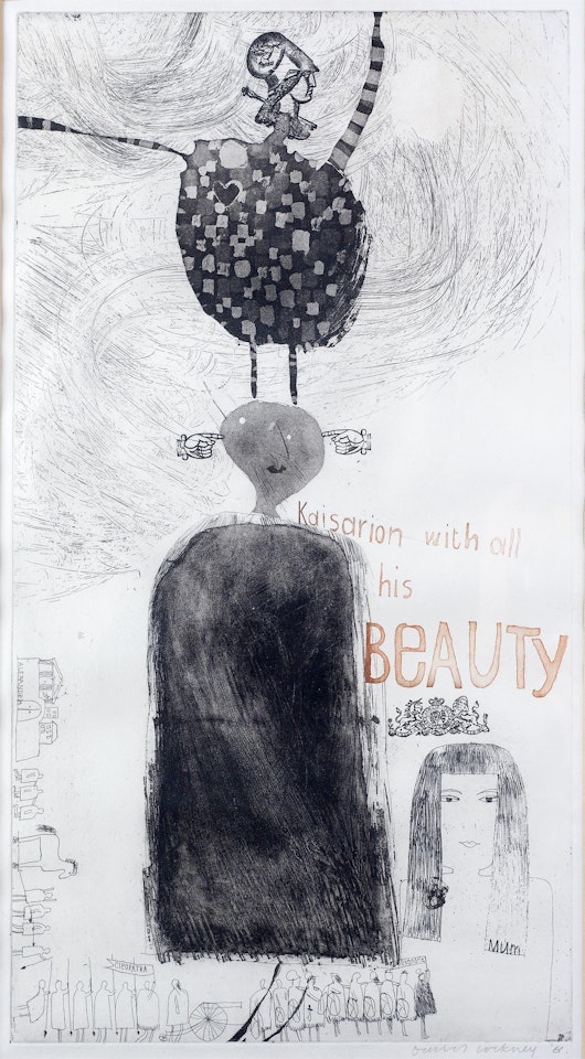 Kaisarion with All His Beauty by David Hockney