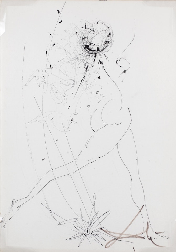 La Fille en Fleur by Salvador Dali