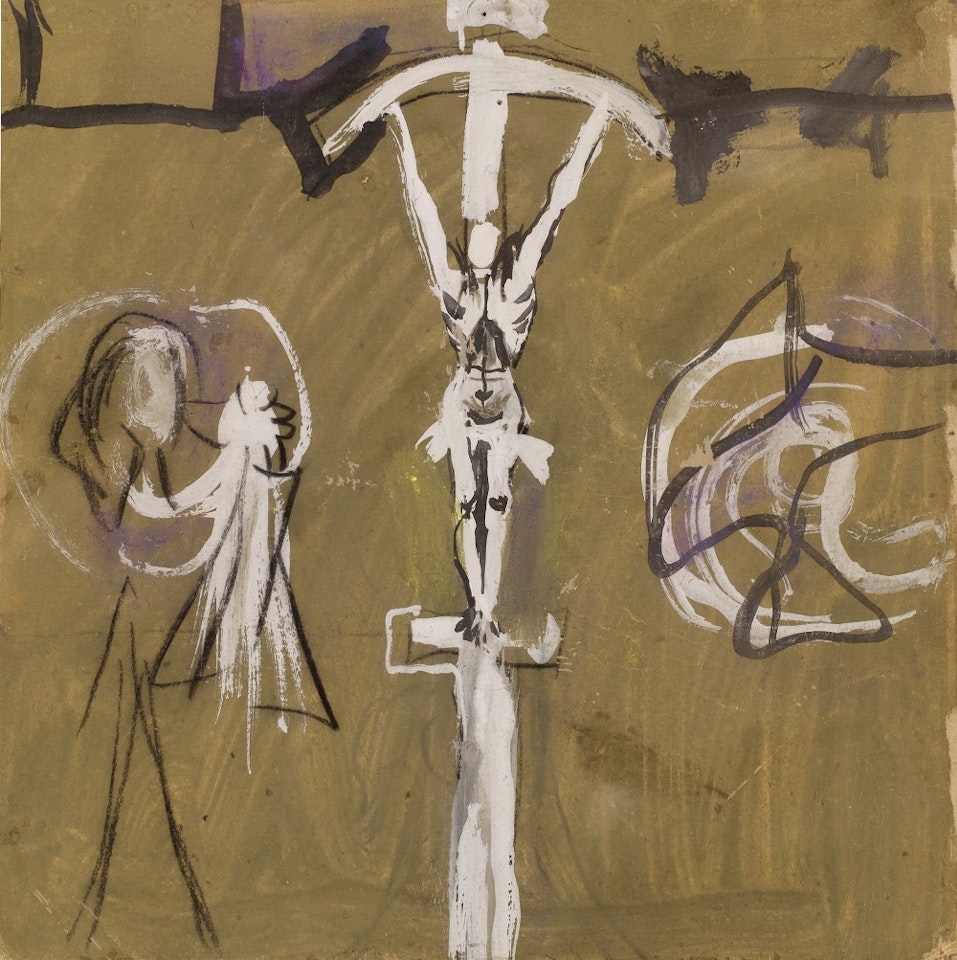 "Study for Crucifixion II" by Graham Sutherland