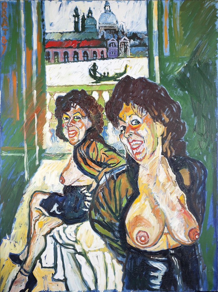 Patti in Venice by John Bratby