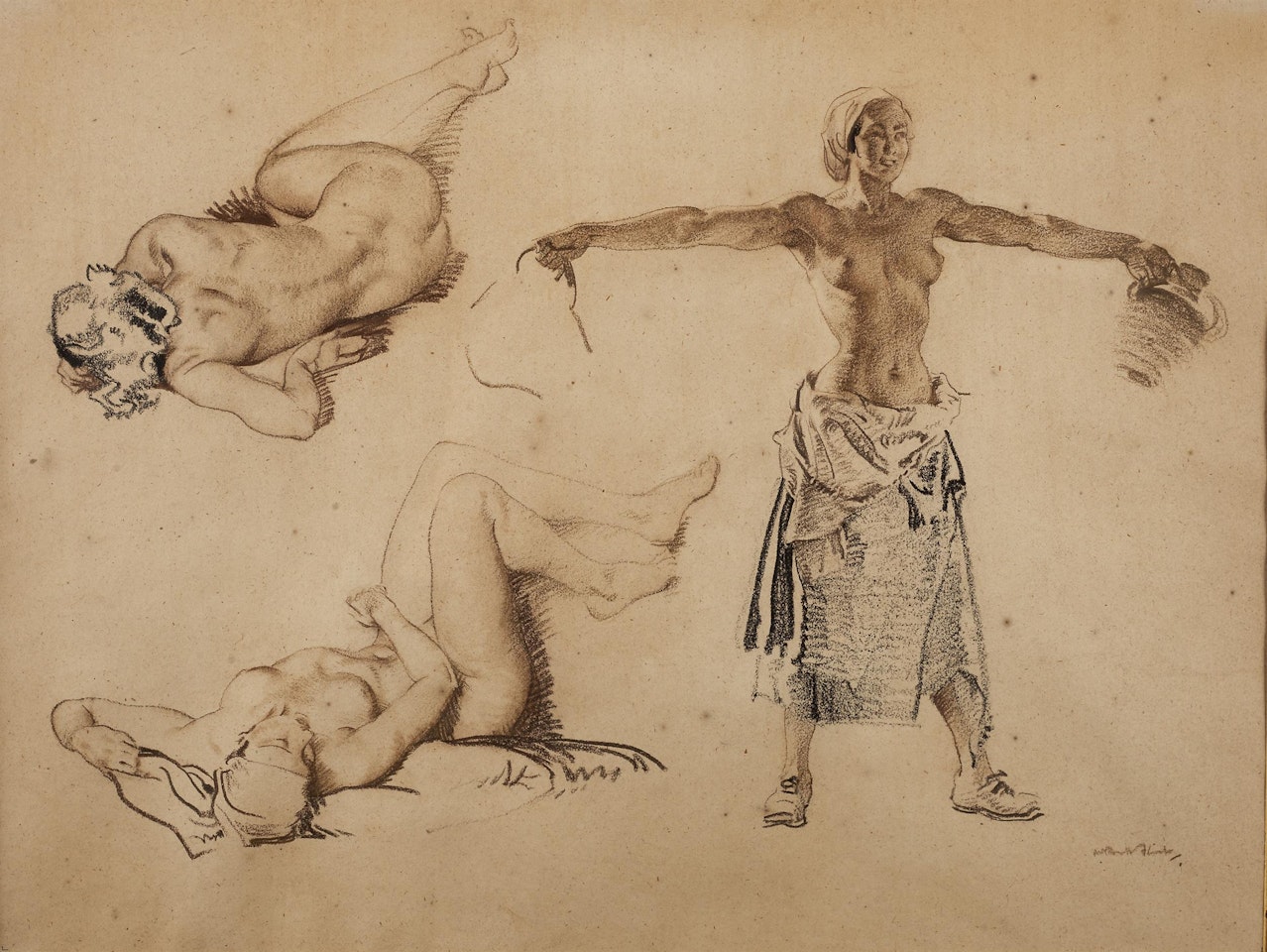 Maruja The Strong by William Russell Flint