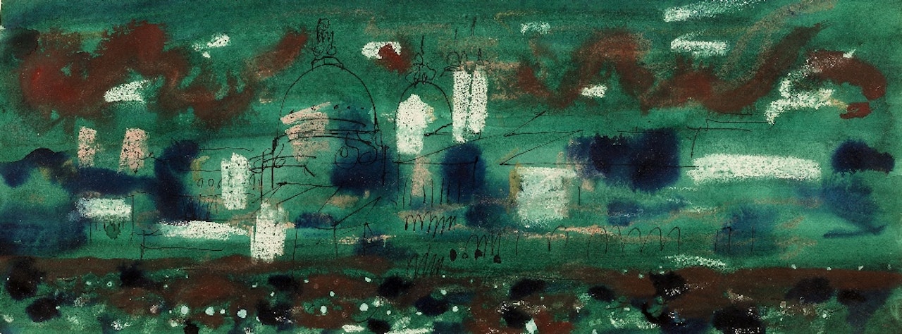 Venice with Santa Maria della Salute by John Piper