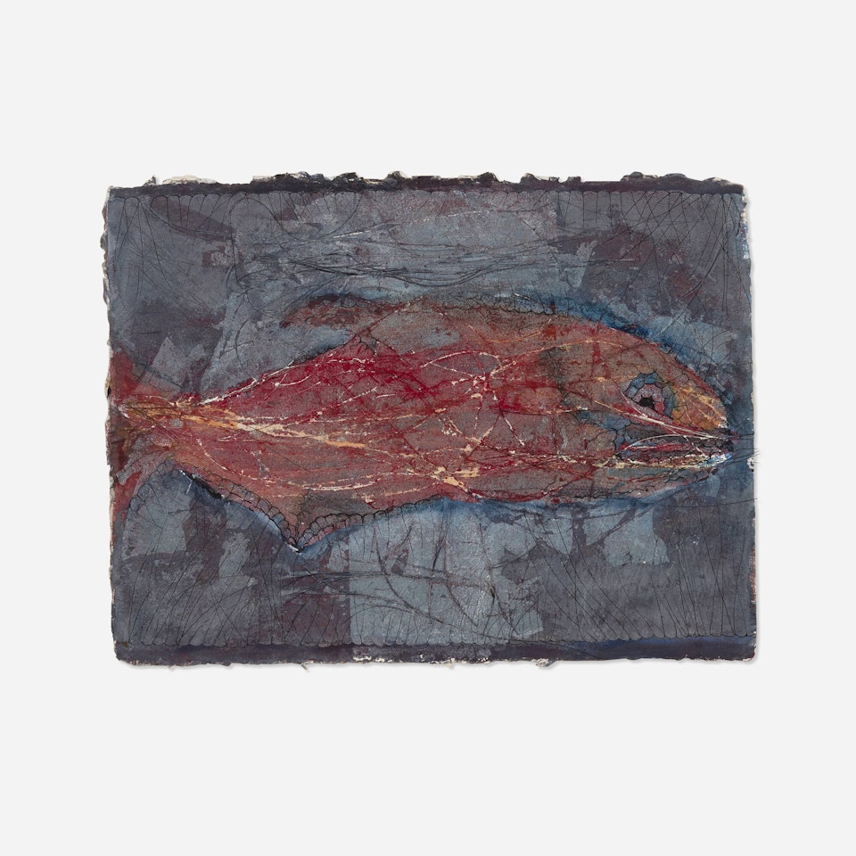 Red Fish by Francisco Toledo