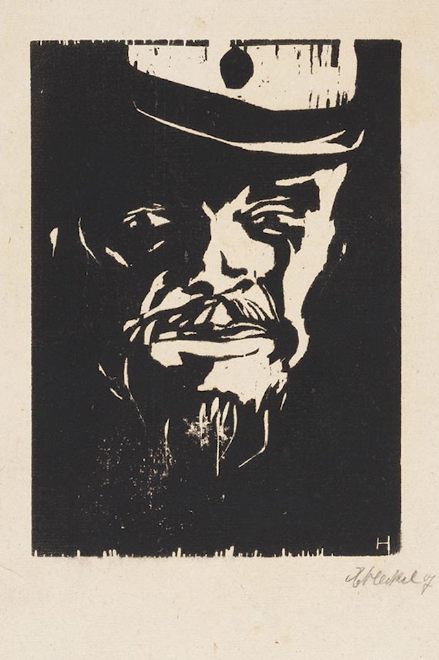Die Ballade vom Zuchthaus zu Reading by Erich Heckel