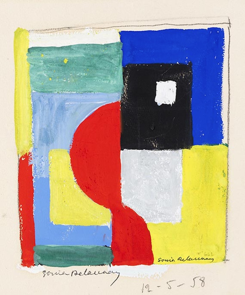 Rythme coloré by Sonia Delaunay