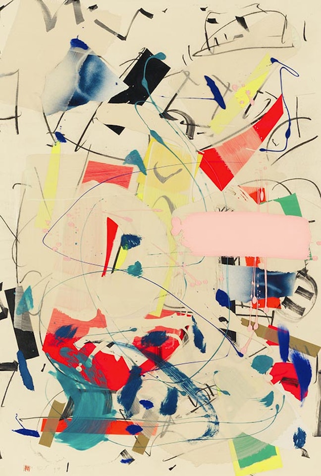 Ohne Titel (Drachenserie) by Imi Knoebel