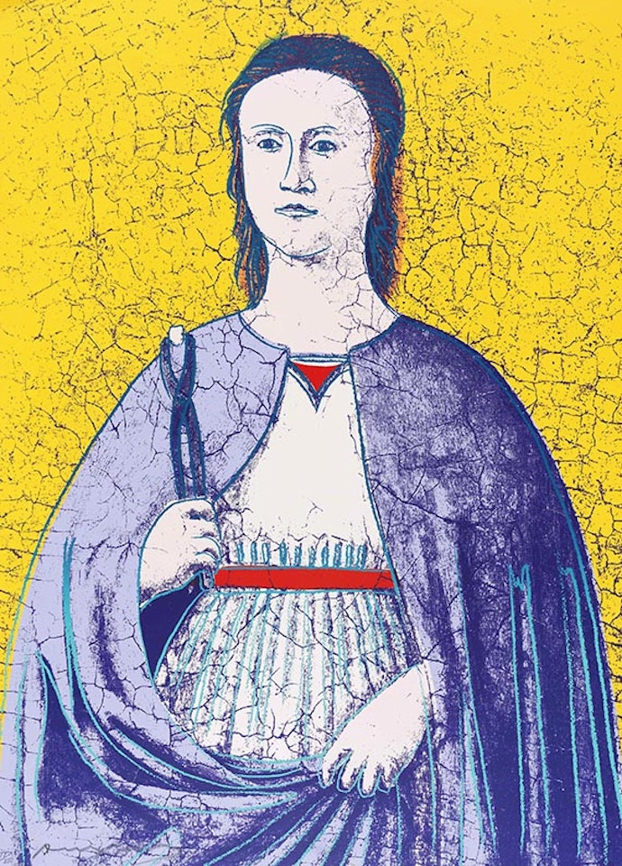 Saint Appolonia by Andy Warhol