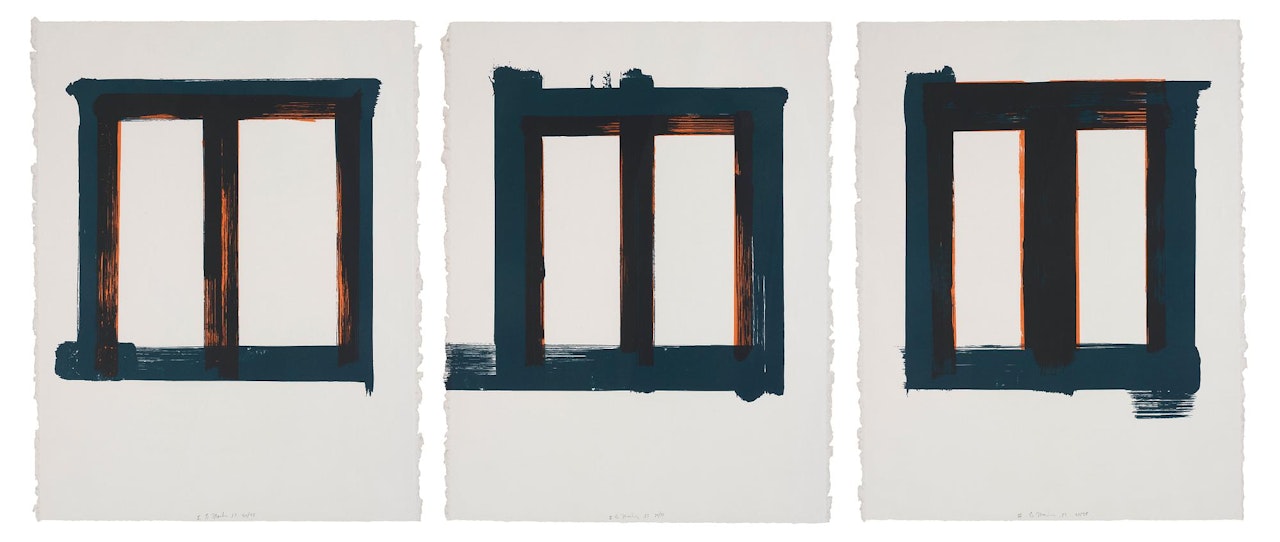 "I, II, III" by Brice Marden